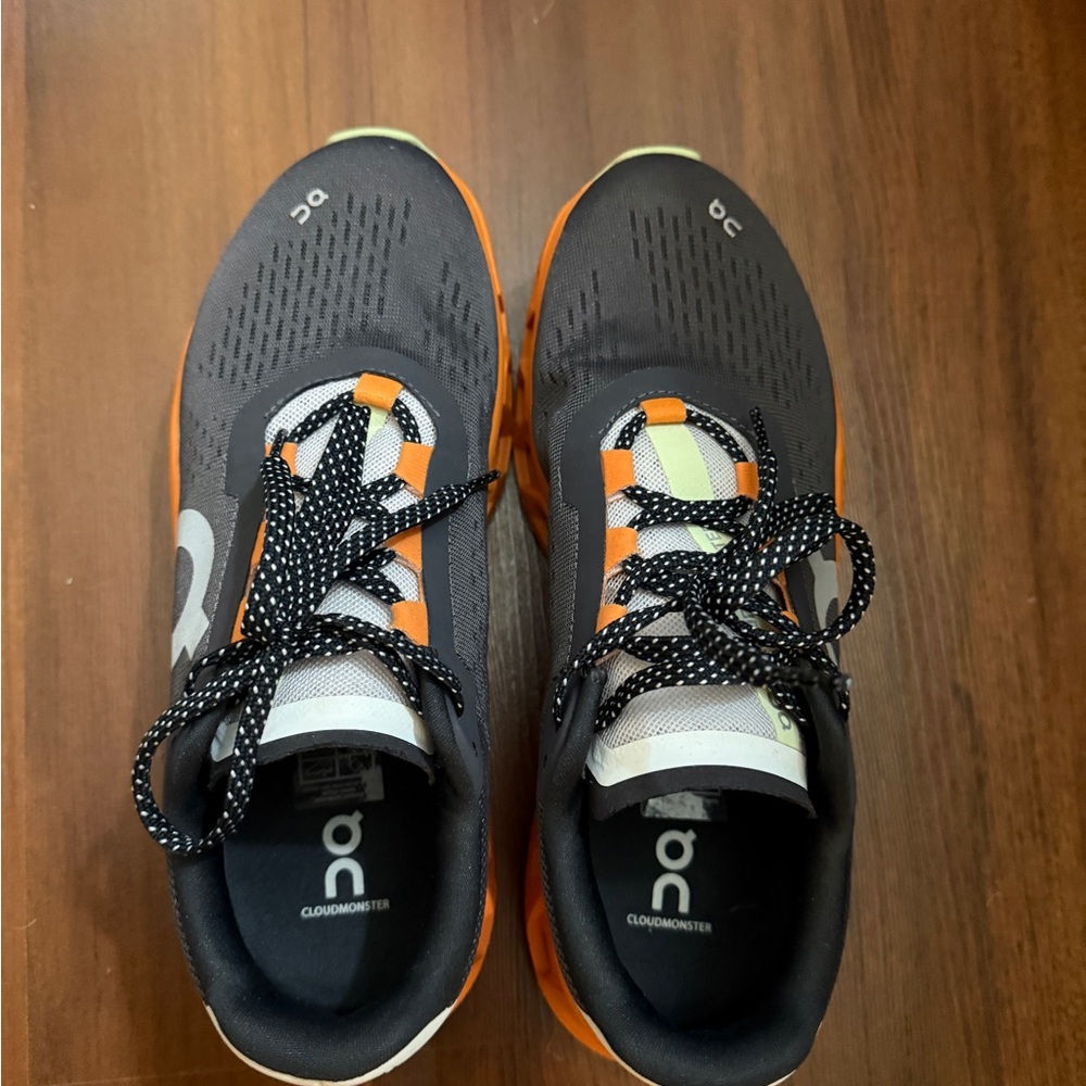 On Running Cloudmonster Women’s Shoes - Purple and Orange